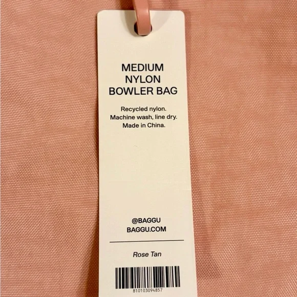 BAGGU Pink Bowler Bag - Picture 6 of 6